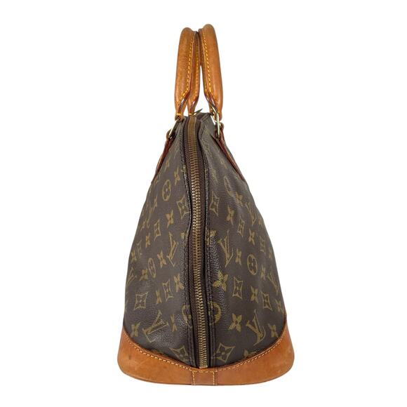 Louis Vuitton Alma PM Vintage Monogram Brown Canvas Handbag - Picture 2 of 14